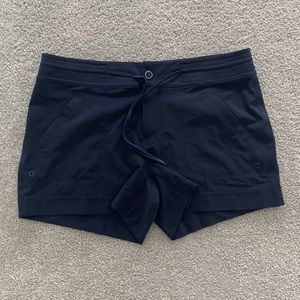 Athleta navy shorts